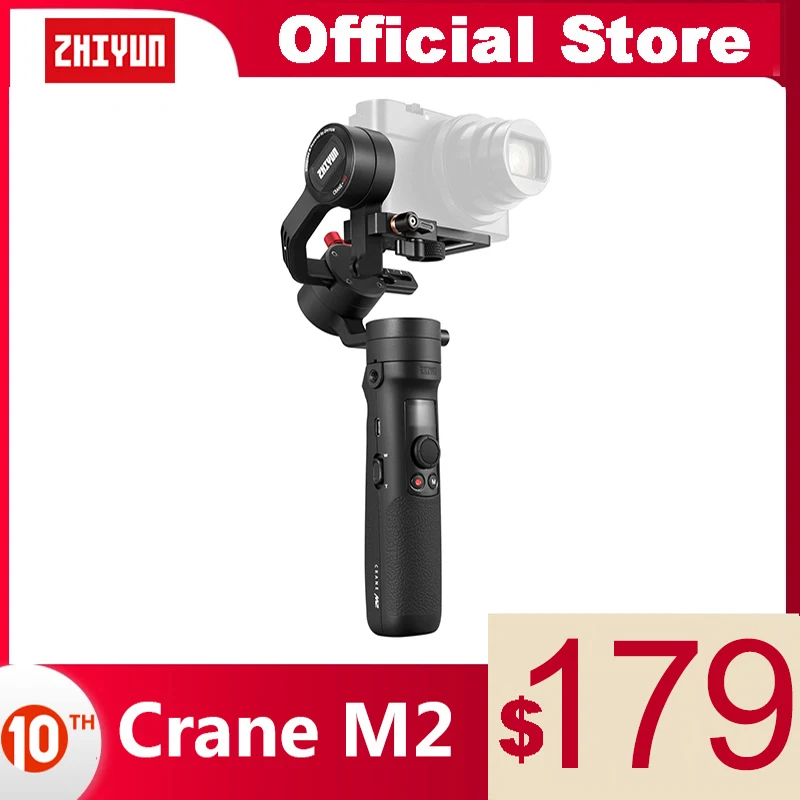 ZHIYUN Crane M2 официальный кран Gimbals для смартфонов беззеркальные экшн-компактные камеры Новое поступление 500 г Ручной Стабилизатор
ZHIYUN Crane M2 официальный кран Gimbals для смартфонов беззеркальные экшн-компактные камеры Новое поступление 500 г Ручной Стабилизатор