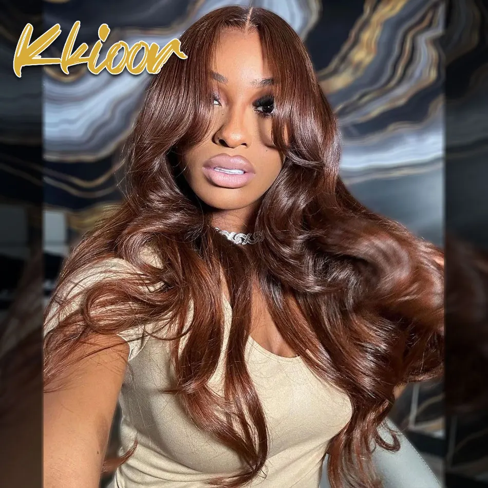Chocolate Human Hair Wigs For Women 13x6 Body Wave HD Lace Frontal Wig Customizable And Optional Colors Brazilian Wigs On Sale
Chocolate Human Hair Wigs For Women 13x6 Body Wave HD Lace Frontal Wig Customizable And Optional Colors Brazilian Wigs On Sale
