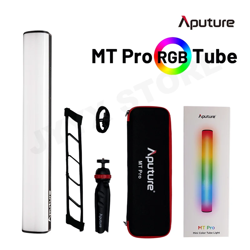 Aputure MT Pro RGB Full Color Tube Light with Softbox Tripod Handheld LED Light Wand Photography Studio Lamp Stick
Aputure MT Pro RGB Full Color Tube Light with Softbox Tripod Handheld LED Light Wand Photography Studio Lamp Stick
