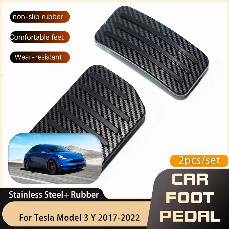 2 шт., нескользящие накладки на педали газа, для Tesla Model 3 Y 2017 2018 2017 2020 2021 2022
2 шт., нескользящие накладки на педали газа, для Tesla Model 3 Y 2017 2018 2017 2020 2021 2022
