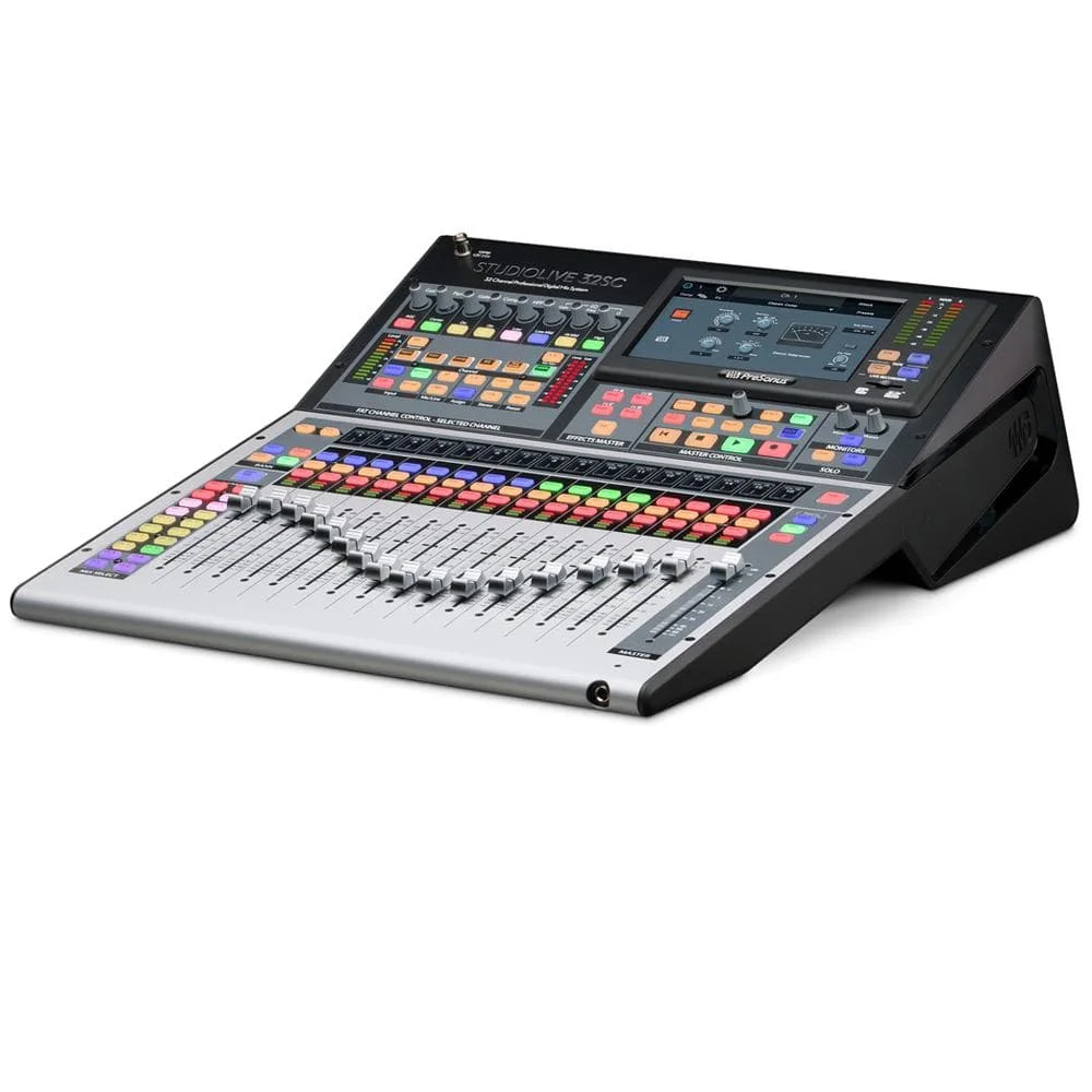 Оригинальные продажи. Presonus StudioLive 32SC Series III 32-канальный субкомпактный/цифровой миксер
Оригинальные продажи. Presonus StudioLive 32SC Series III 32-канальный субкомпактный/цифровой миксер