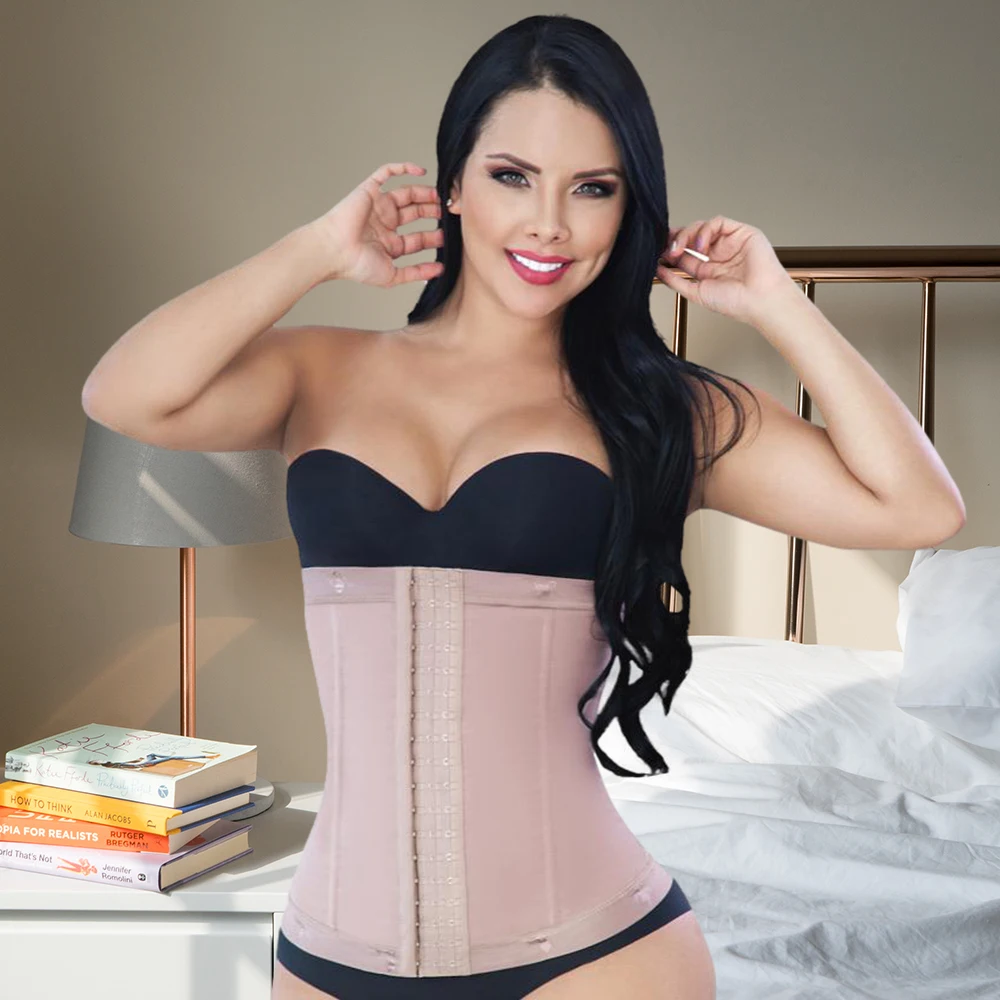 Women Waist trainer Vest Powernet Vest | Back Support | | Smooths Contours Waist Tummy Rose Brown
Women Waist trainer Vest Powernet Vest | Back Support | | Smooths Contours Waist Tummy Rose Brown