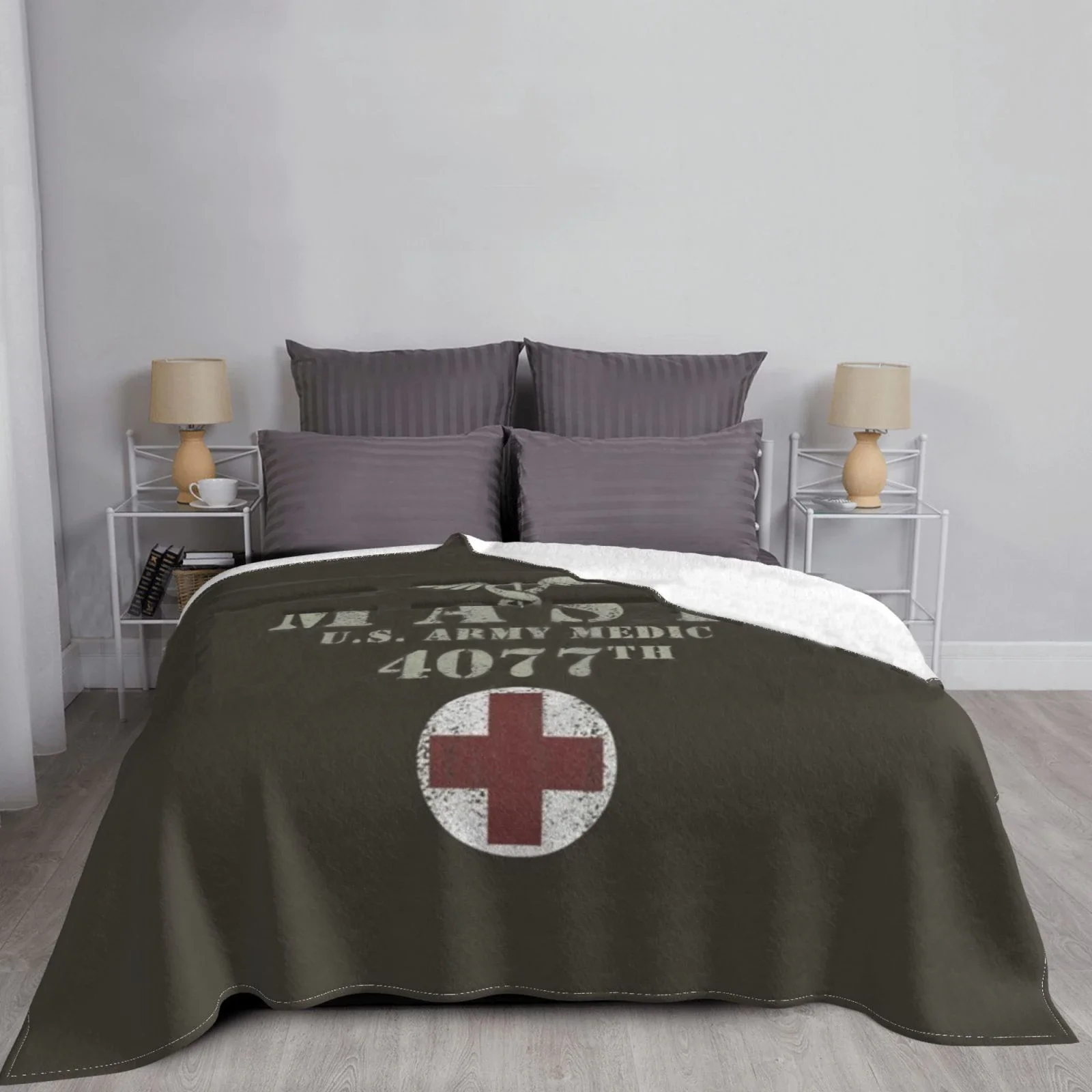 Mash (Distressed Design) Super Soft And Warm Blanket, Light And Thin, Mash 4077 407th Mash 4077 Hawkeye Kinger Alan Alda War 3D
Mash (Distressed Design) Super Soft And Warm Blanket, Light And Thin, Mash 4077 407th Mash 4077 Hawkeye Kinger Alan Alda War 3D