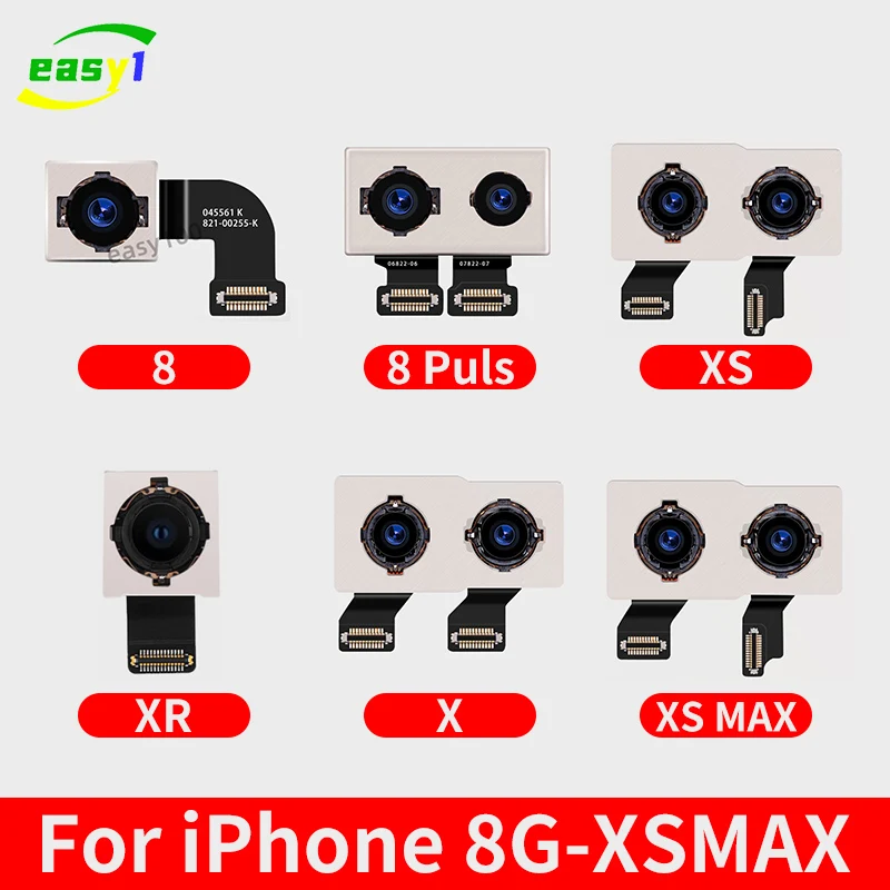 Original Back Rear Camera Module Flex Cable for iPhone 8 Plus X XR XS Max Replacement Repair Parts Main Lens Flex Cable
Original Back Rear Camera Module Flex Cable for iPhone 8 Plus X XR XS Max Replacement Repair Parts Main Lens Flex Cable