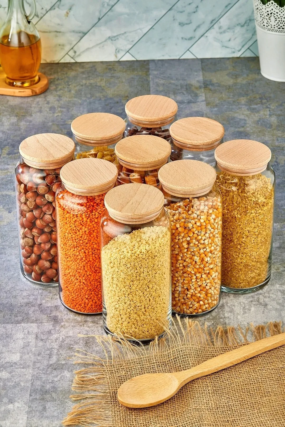 Стеклянная банка 1,3 л с деревянной крышкой для вакуумного хранения продуктов, 9 1300 мл, высокое качество, не содержит Бисфенол А, безопасна для хранения
Стеклянная банка 1,3 л с деревянной крышкой для вакуумного хранения продуктов, 9 1300 мл, высокое качество, не содержит Бисфенол А, безопасна для хранения