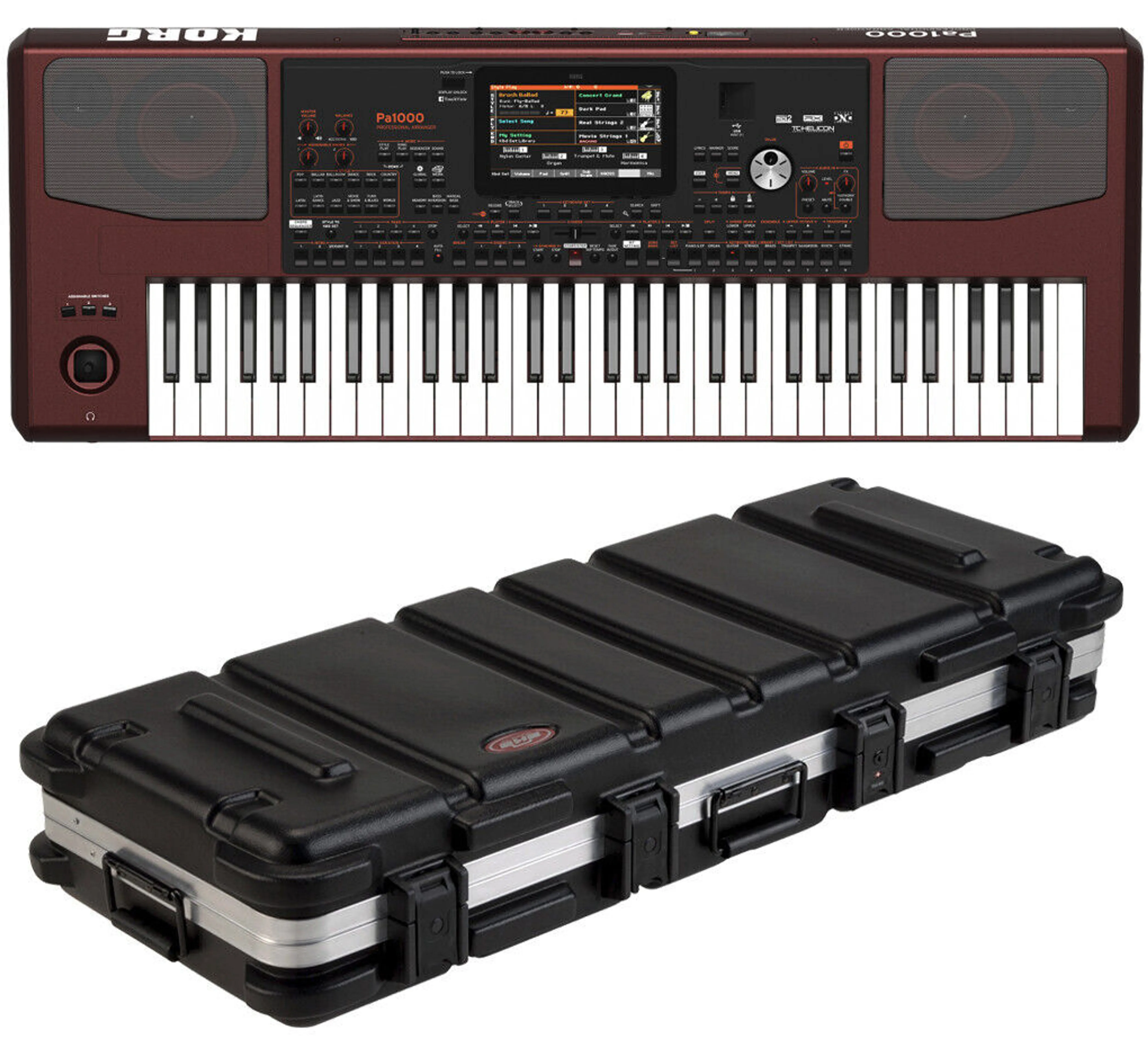 Новинка, Korg PA1000 61-клавишная профессиональная рандомная клавиатура с подсветкой SKB 1SKB-4214 Вт
Новинка, Korg PA1000 61-клавишная профессиональная рандомная клавиатура с подсветкой SKB 1SKB-4214 Вт