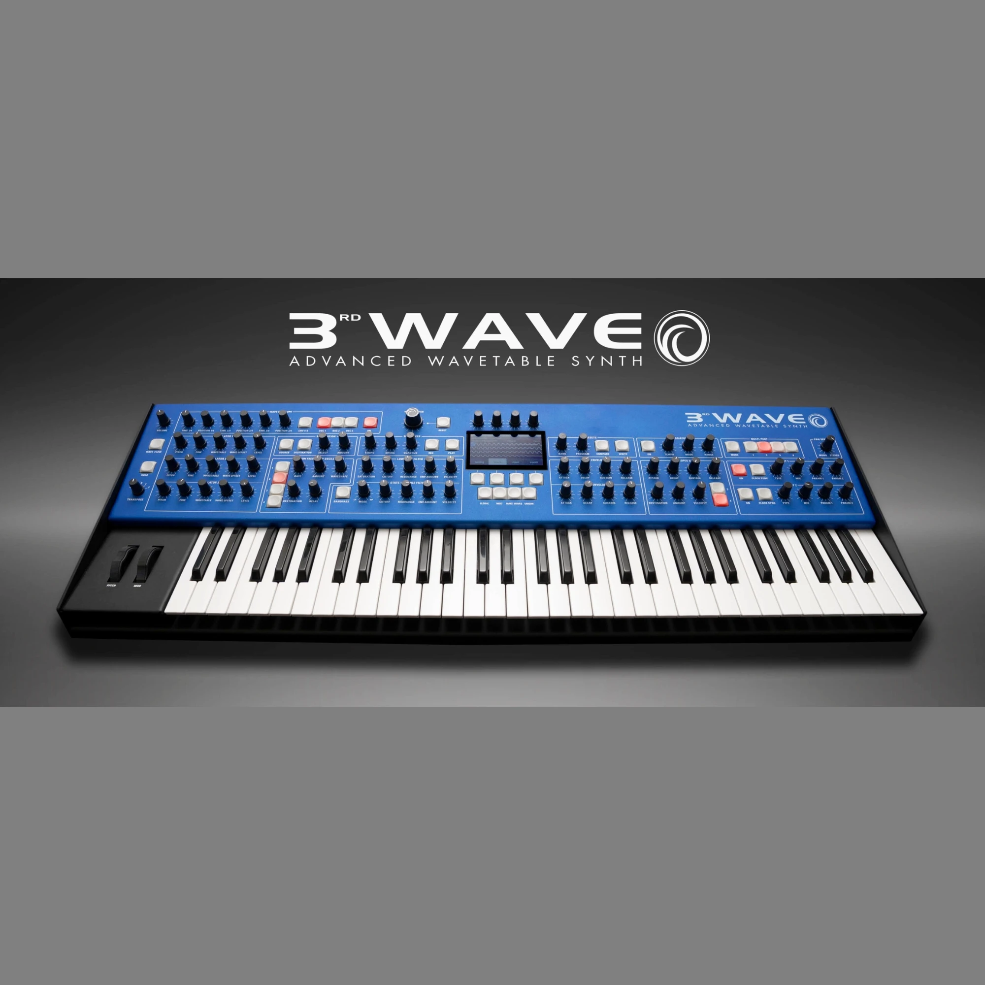 Summer Discount Sales Groove Synthesis 3rd Wave 61-key Advanced Wavetable Synthesizer
Summer Discount Sales Groove Synthesis 3rd Wave 61-key Advanced Wavetable Synthesizer