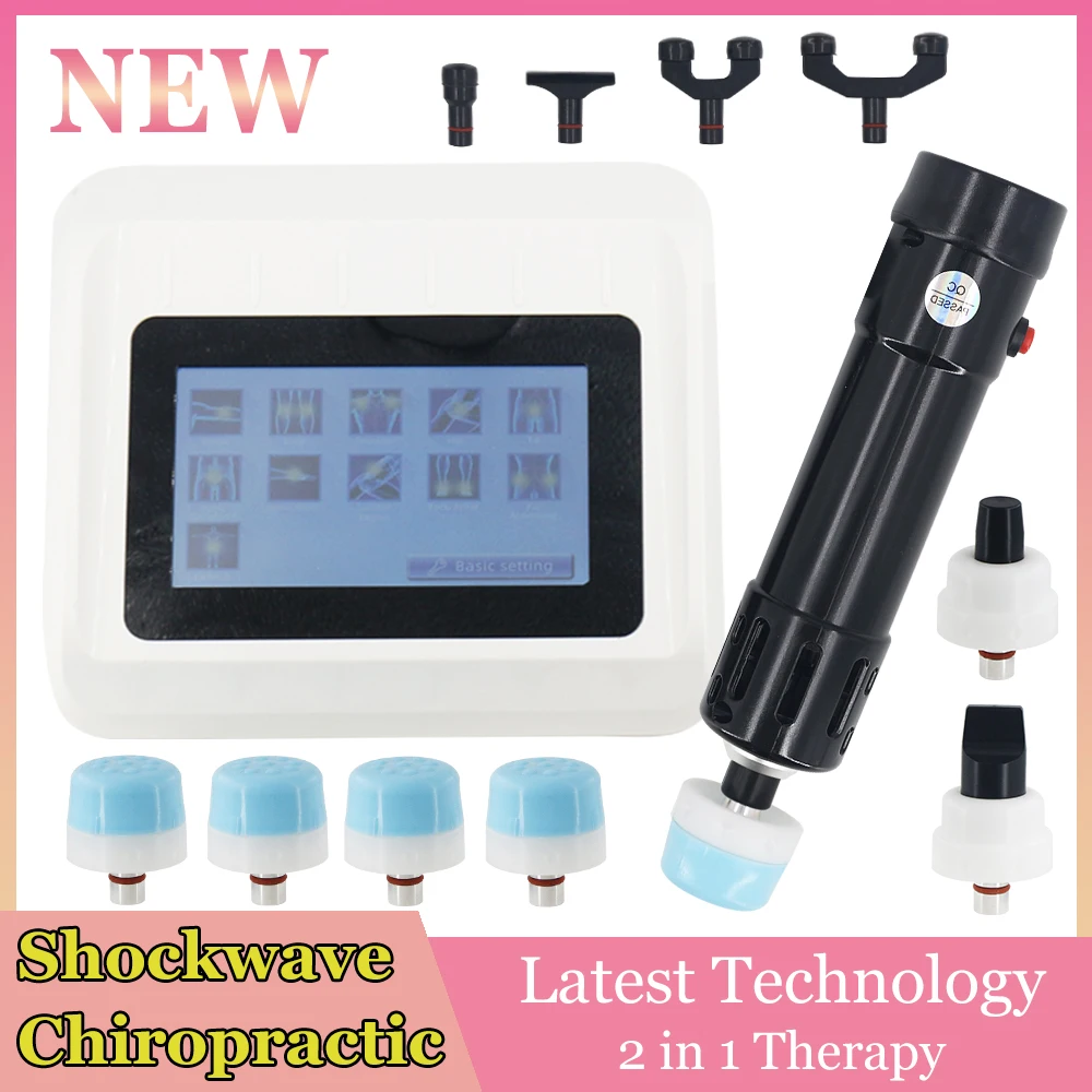 Extracorporeal Shockwave Therapy Machine 2 in 1 Shock Wave Body Massage Plantar Fasciitis Pain Relief Massager Chiropractic Tool
Extracorporeal Shockwave Therapy Machine 2 in 1 Shock Wave Body Massage Plantar Fasciitis Pain Relief Massager Chiropractic Tool