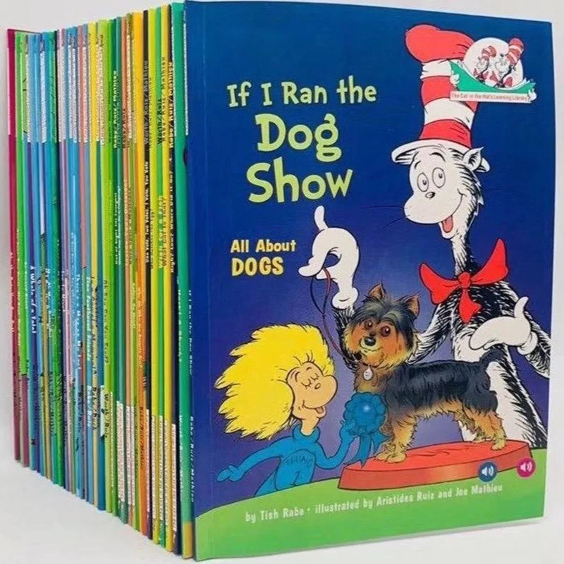 

English original picture book dr. seuss Dr. Seuss classic series picture book children's English story book 33 volumes