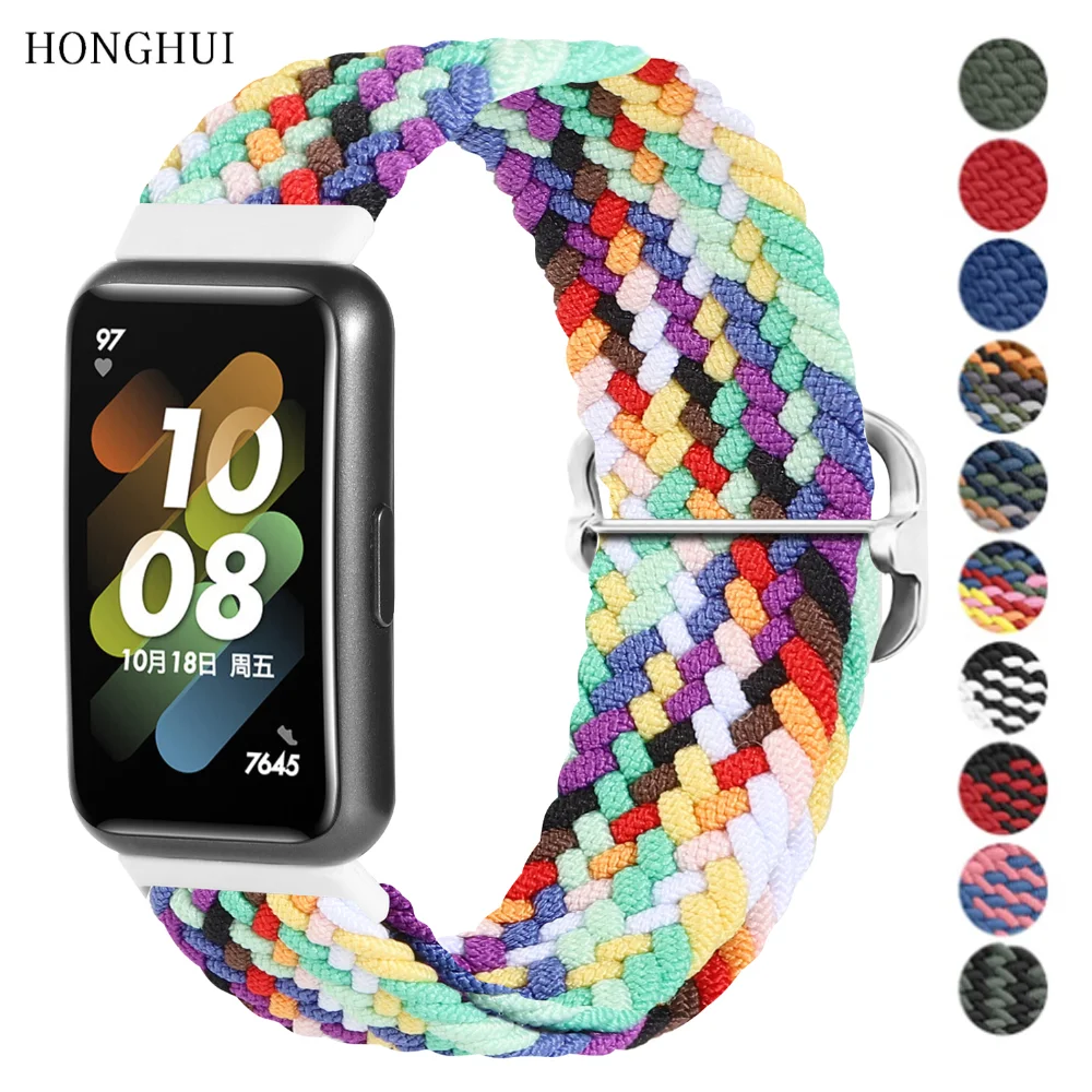 High-Quality Nylon Strap for Huawei Band 7/ Band7 Sport Woven Band Bracelet Adjustable Replacement Accessories
High-Quality Nylon Strap for Huawei Band 7/ Band7 Sport Woven Band Bracelet Adjustable Replacement Accessories