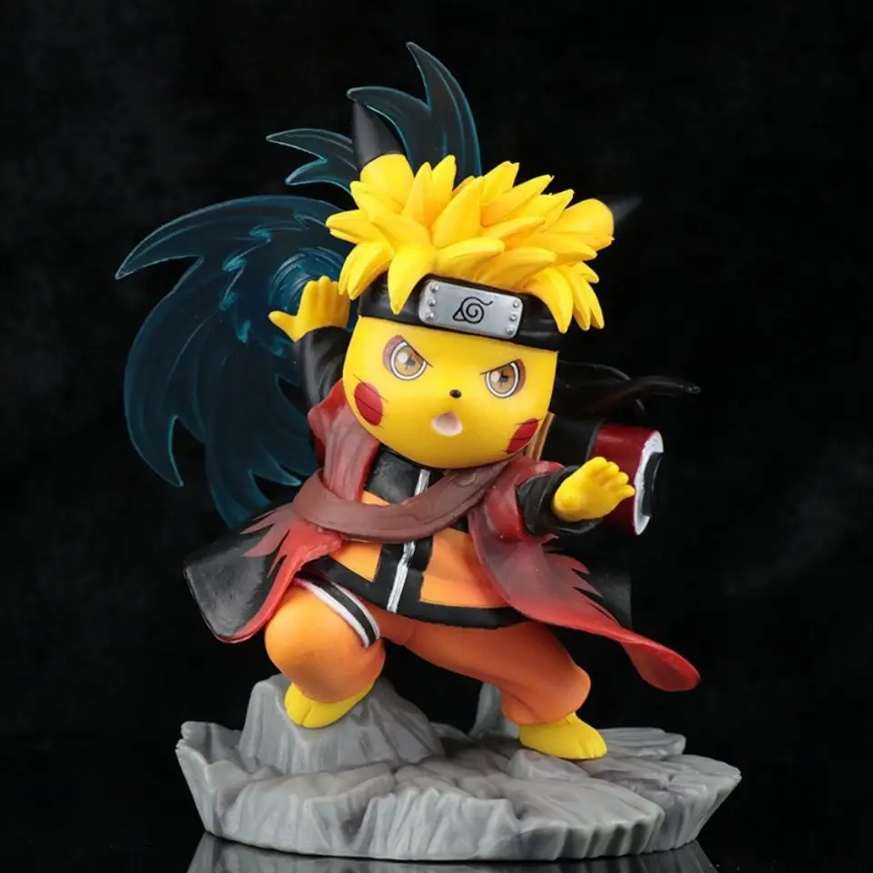 17cm PVC Pokemon Anime Figure Pikachu Cosplay Uzumaki Naruto Collection Statue Kawaii Trendy Figurine Car Decoration Gift
17cm PVC Pokemon Anime Figure Pikachu Cosplay Uzumaki Naruto Collection Statue Kawaii Trendy Figurine Car Decoration Gift