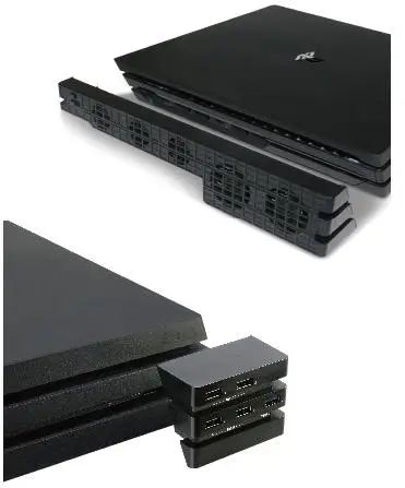 Вентилятор для охлаждения консоли + Разветвитель USB HUB DOBE (TP4-894) (PS4 Pro) | Электроника