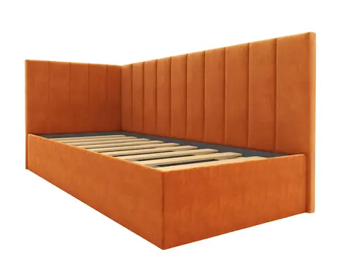 Детская кровать Равенна Угол А оранжевая