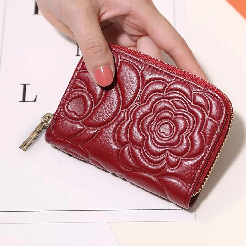 Women Wallet Fashion Rose Card Holder PU Leather Coin Purse Female Wallets Small Money Purses New Zip Rose Clutch Bag
Women Wallet Fashion Rose Card Holder PU Leather Coin Purse Female Wallets Small Money Purses New Zip Rose Clutch Bag