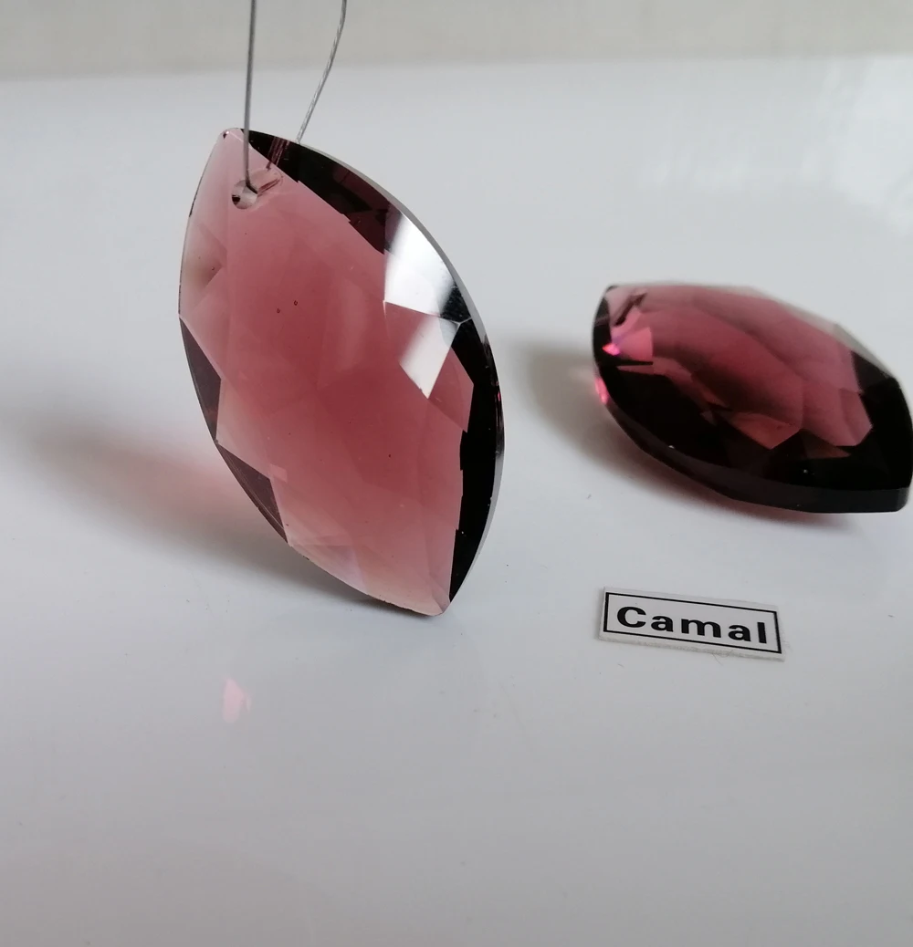 Camal 5PCS 38mm Middle Purple Horse-eye Shaped Glass Crystal Prism Pendant Drop SunCatcher Lamp Lighting Chandelier Part Hanging
Camal 5PCS 38mm Middle Purple Horse-eye Shaped Glass Crystal Prism Pendant Drop SunCatcher Lamp Lighting Chandelier Part Hanging