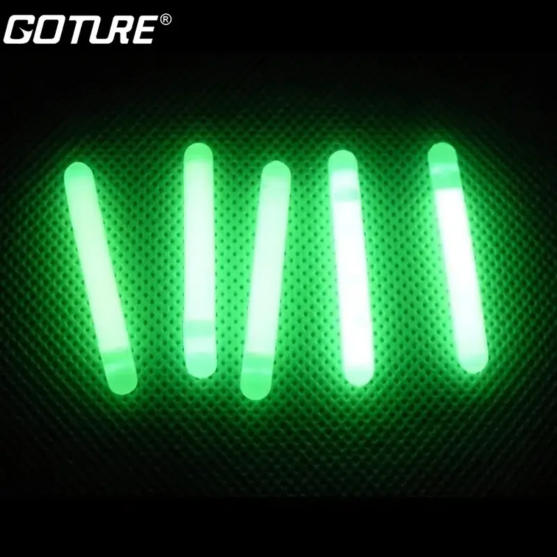 Goture 5pcs/pack Fishing Float Glow Stick Night Fishing Green Fluorescent Light 0.18 * 1.46in
Goture 5pcs/pack Fishing Float Glow Stick Night Fishing Green Fluorescent Light 0.18 * 1.46in