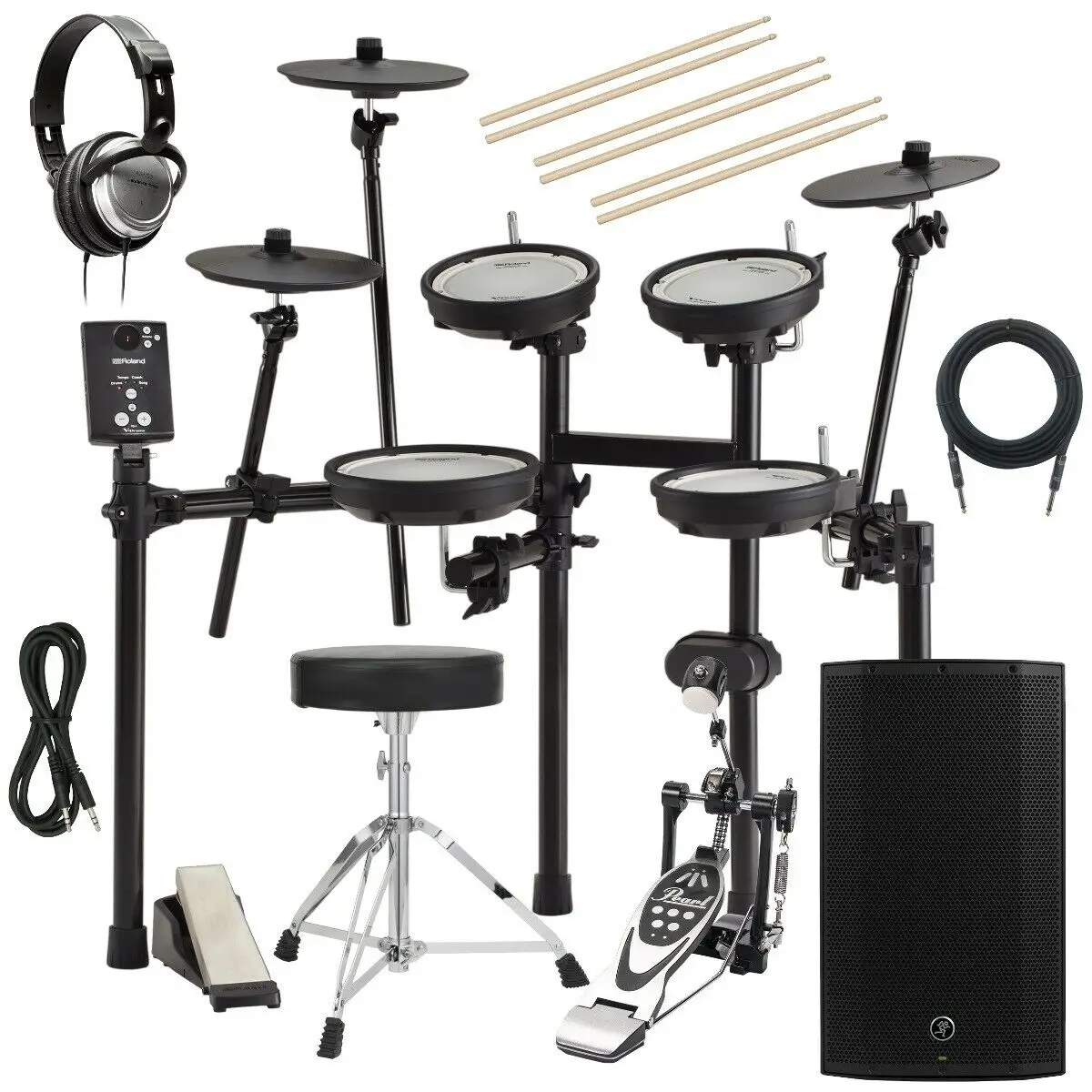 100% Best Quality Buy 2 Get 1 Free Roland TD-1DMK V-Drum Set Bundle