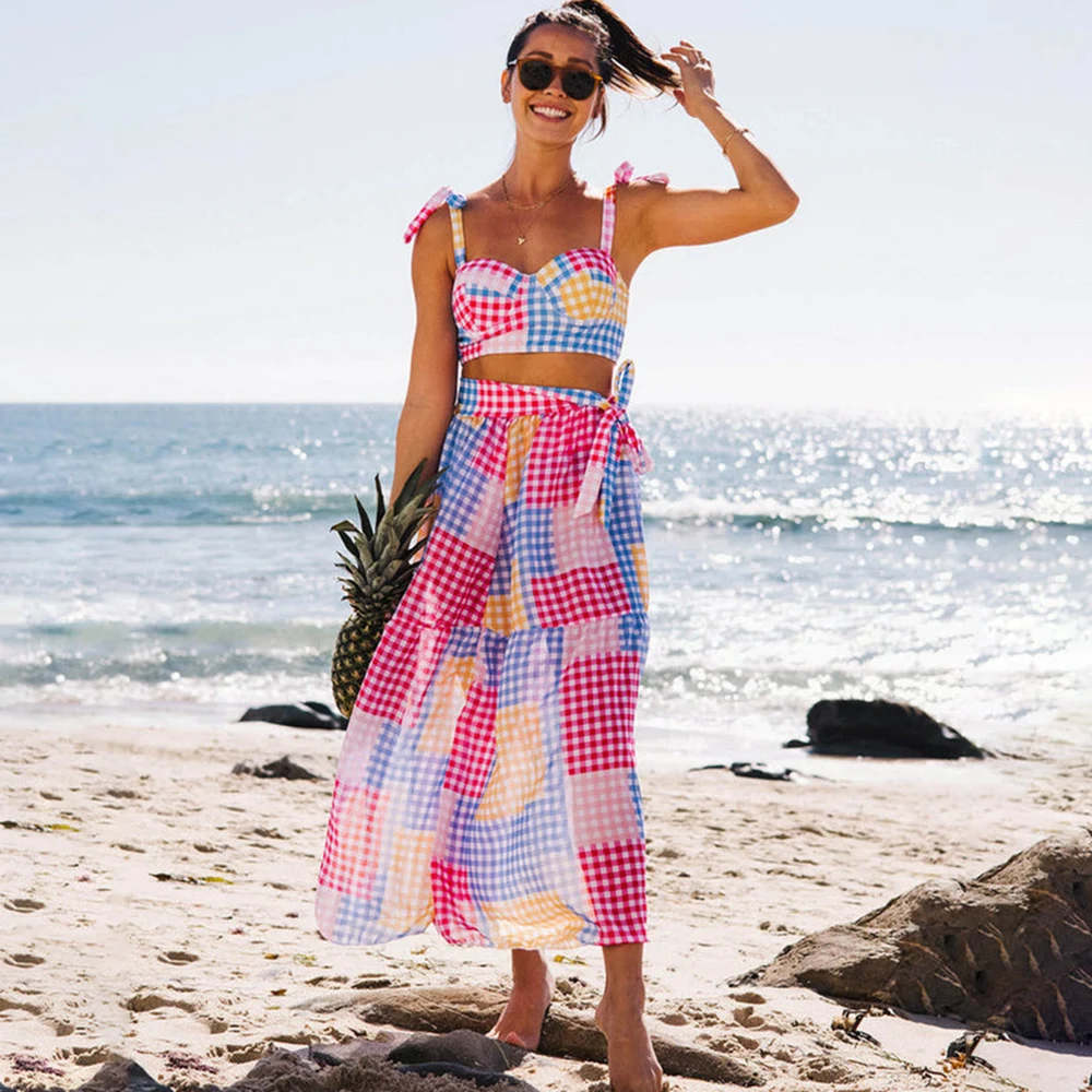 Colorful Plaid High Waist Bikini Cover Up Two Piece Slim Swimsuit Sexy Fashion 2022 Beachwear Colored Swimwear Plus
Colorful Plaid High Waist Bikini Cover Up Two Piece Slim Swimsuit Sexy Fashion 2022 Beachwear Colored Swimwear Plus
