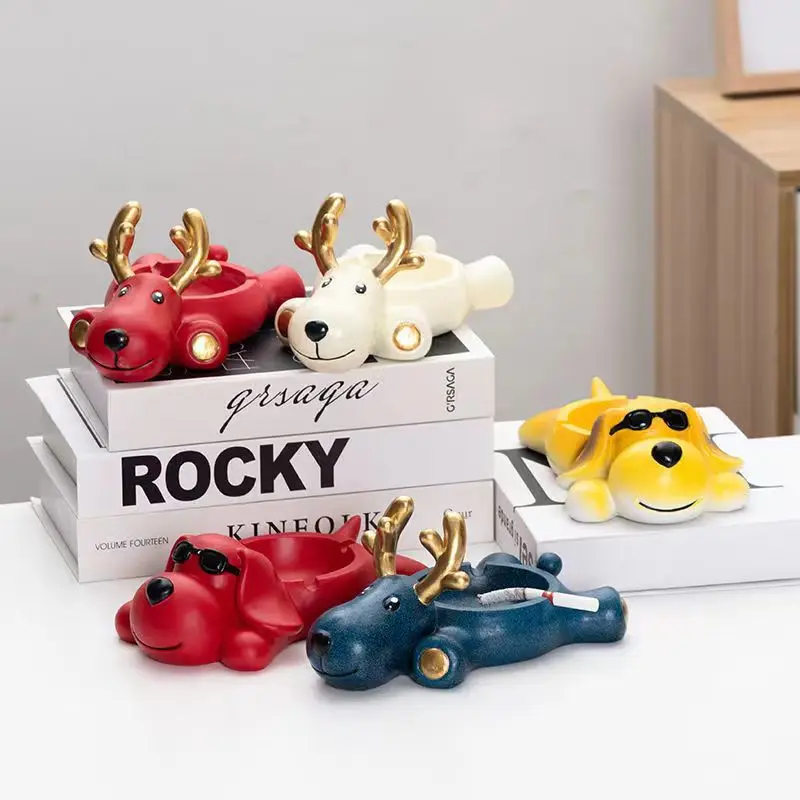 Nordic Ashtray Household Cute Cartoon Dog Ashtray Creative Household Bedroom Cute Resin Ashtray Home Decoration
Nordic Ashtray Household Cute Cartoon Dog Ashtray Creative Household Bedroom Cute Resin Ashtray Home Decoration