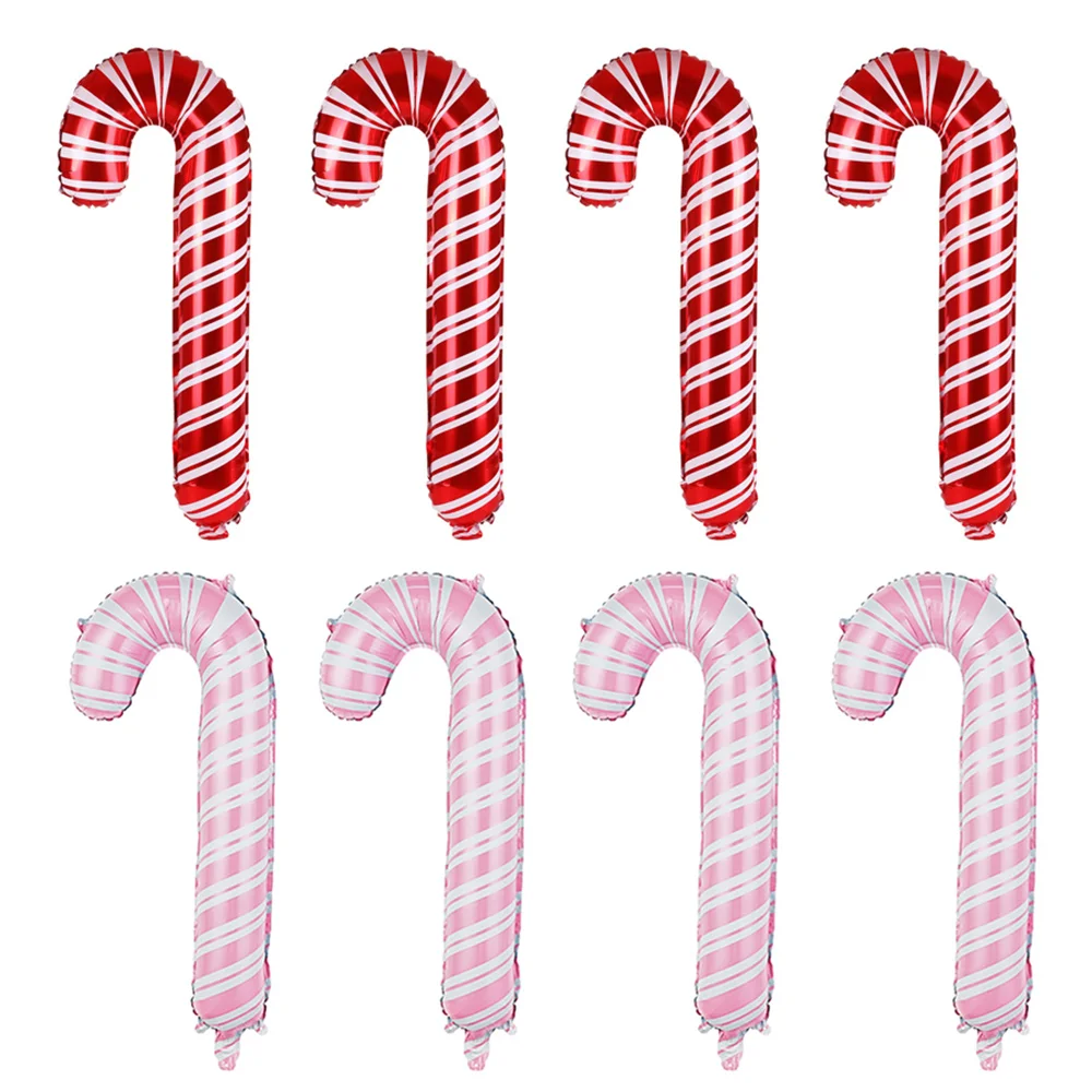 8pcs/Set Christmas Candy Cane Foil Balloons Red Pink Kit Christmas Party Xmas Decoration
8pcs/Set Christmas Candy Cane Foil Balloons Red Pink Kit Christmas Party Xmas Decoration