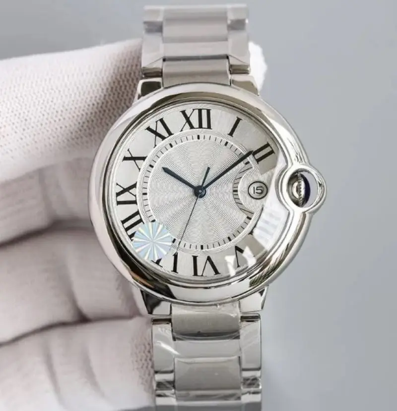 Hot Sale Automatic Movement Business Wristwatch Designer High Quality Luxury Men Watch Silver Stainless Steel Women Classic 33
Hot Sale Automatic Movement Business Wristwatch Designer High Quality Luxury Men Watch Silver Stainless Steel Women Classic 33