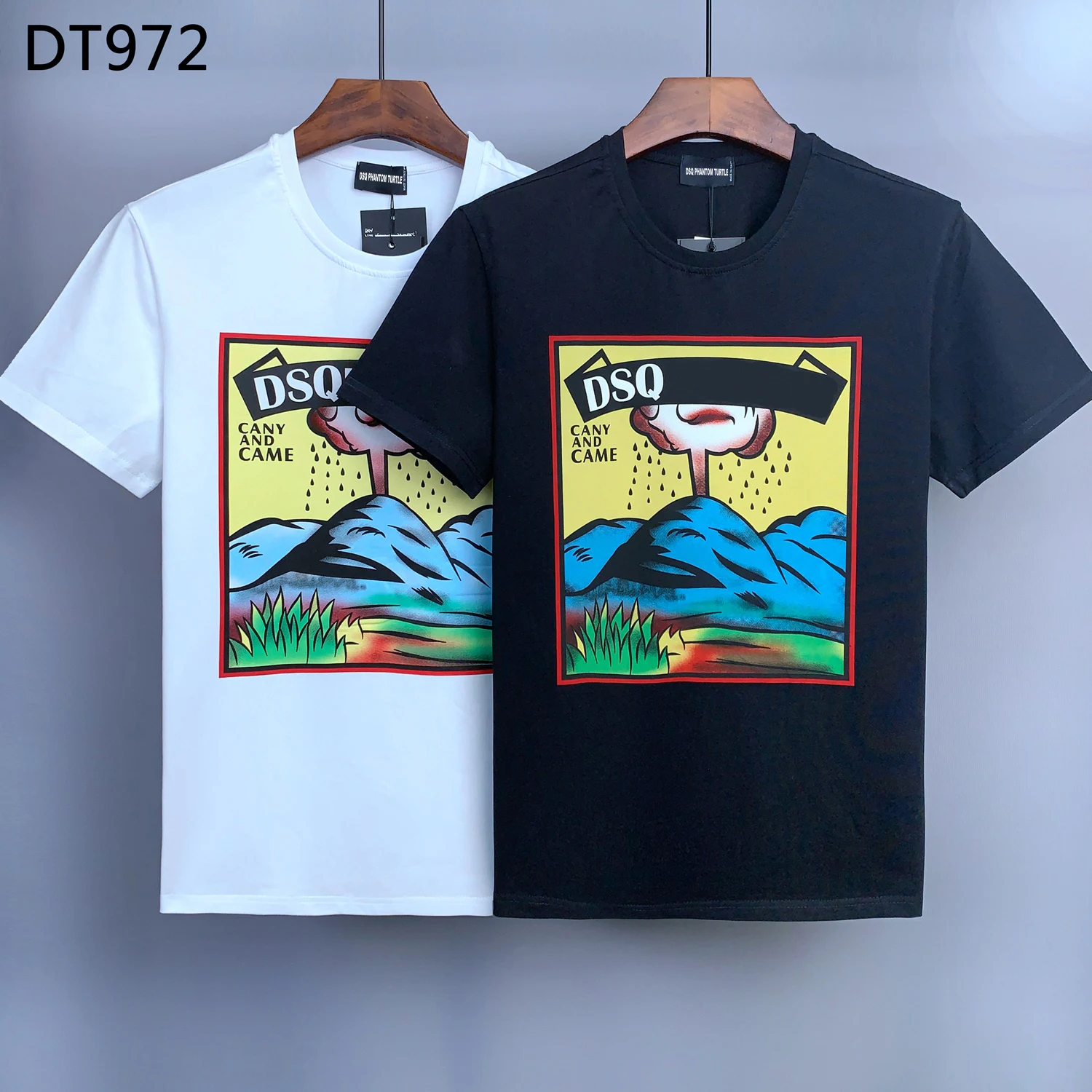 DSQ PHANTOM TURTLE 2022 Summer New T-shirt Men Fashion Print 100% Cotton Tees Breathable Quality Tops DT972
DSQ PHANTOM TURTLE 2022 Summer New T-shirt Men Fashion Print 100% Cotton Tees Breathable Quality Tops DT972