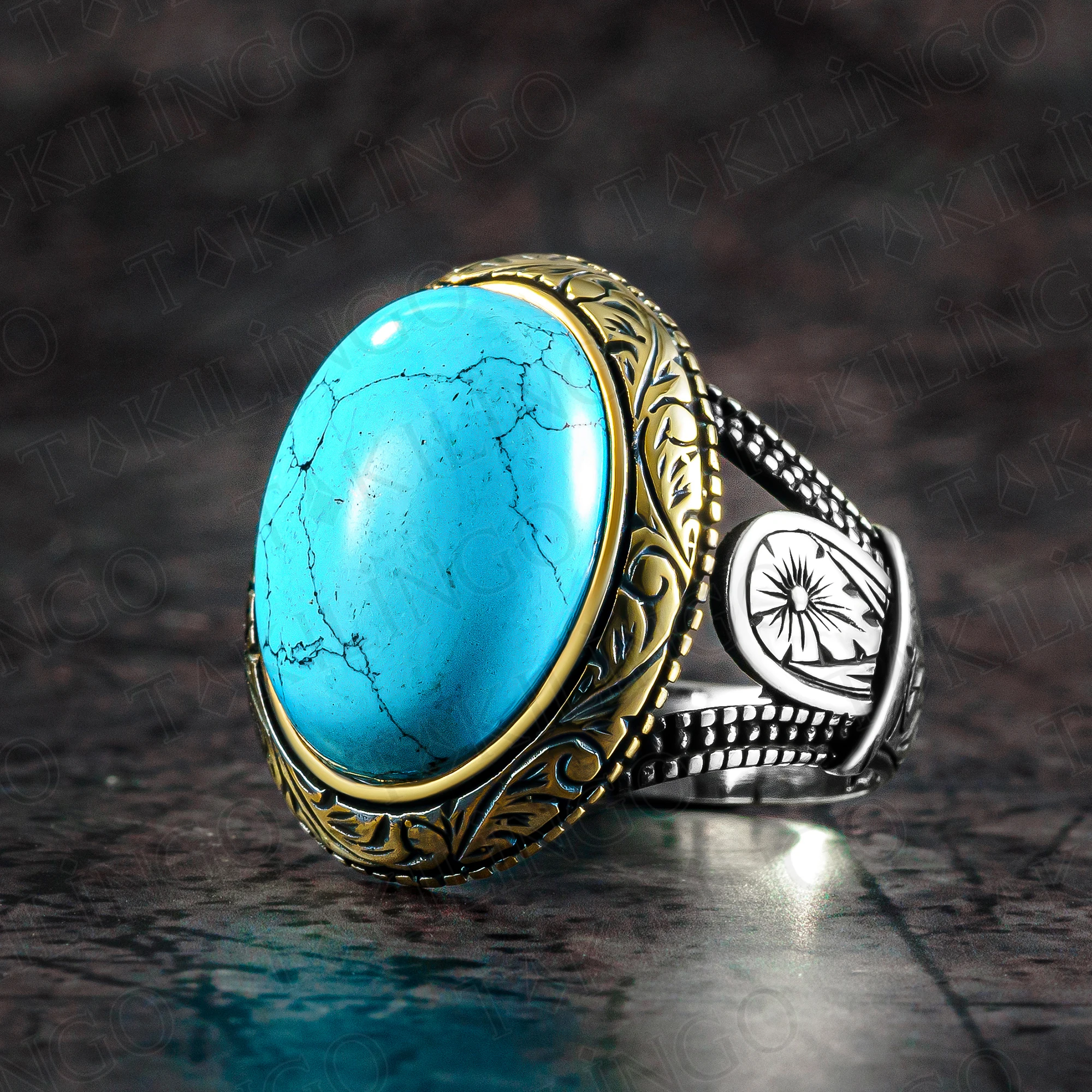Elegant Stamped Solid 925 Sterling Silver Oval Turquoise Stone Men's Ring Statement Handmade Jewelry Turkish Gift For Husband
Elegant Stamped Solid 925 Sterling Silver Oval Turquoise Stone Men's Ring Statement Handmade Jewelry Turkish Gift For Husband