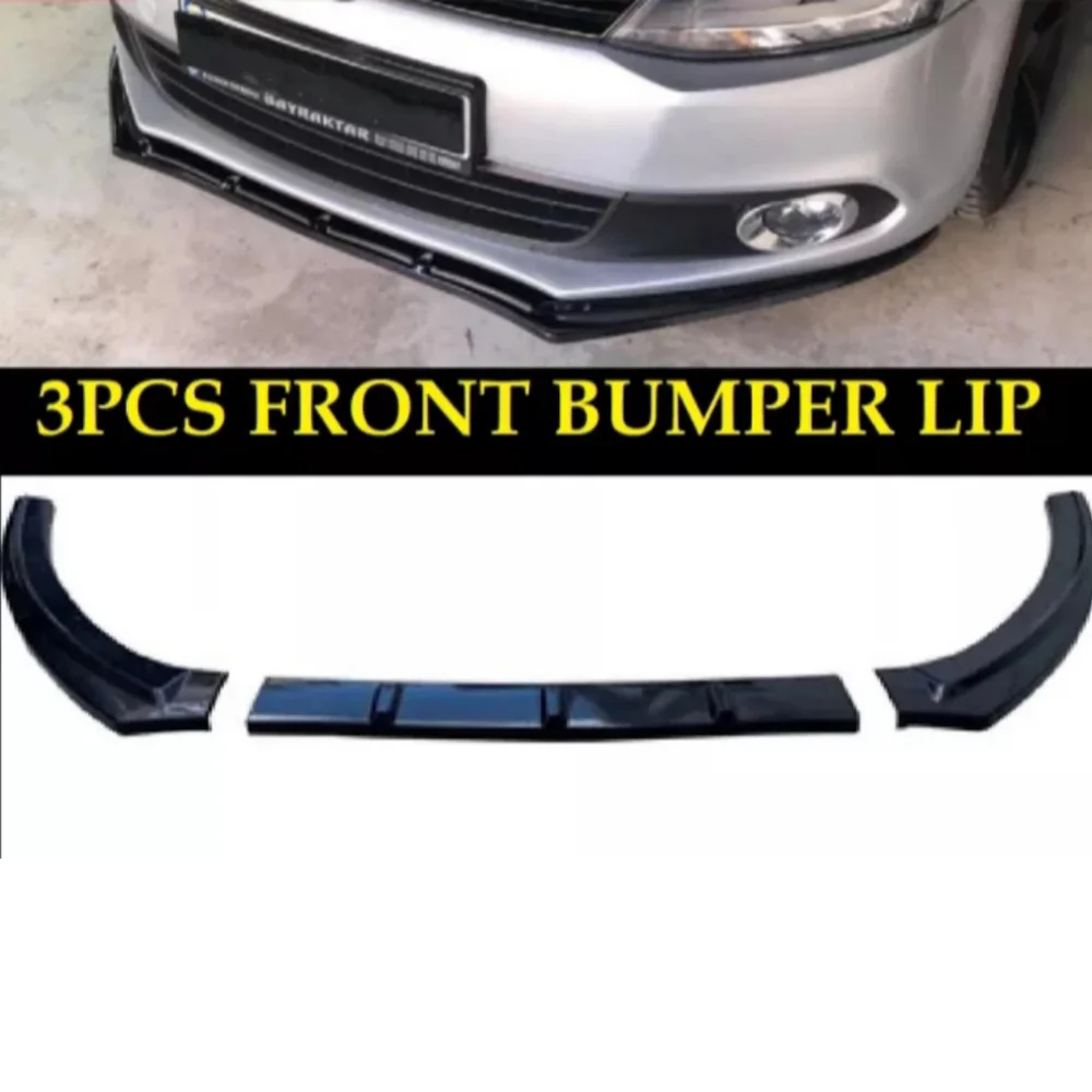 3 Pcs Front Bumper Lip For Volkswagen Vw Jetta MK6 Body Kit Car Accessories Spoiler Splitter Diffuser Flap Bumper Exterior Parts
3 Pcs Front Bumper Lip For Volkswagen Vw Jetta MK6 Body Kit Car Accessories Spoiler Splitter Diffuser Flap Bumper Exterior Parts