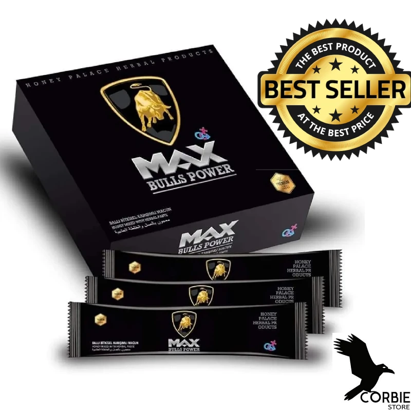 MAX BULLS POWER Epimedium paste turkish honey sticks Premium selection, 12 × 10 gr
MAX BULLS POWER Epimedium paste turkish honey sticks Premium selection, 12 × 10 gr