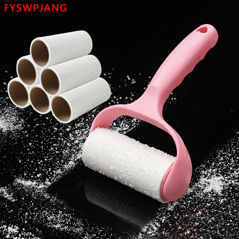Tearable Roll Paper Sticky Roller Dust Wiper Pet Hair Clothes Carpet Tousle Remover Replaceable Cleaning Brush Accessories
Tearable Roll Paper Sticky Roller Dust Wiper Pet Hair Clothes Carpet Tousle Remover Replaceable Cleaning Brush Accessories