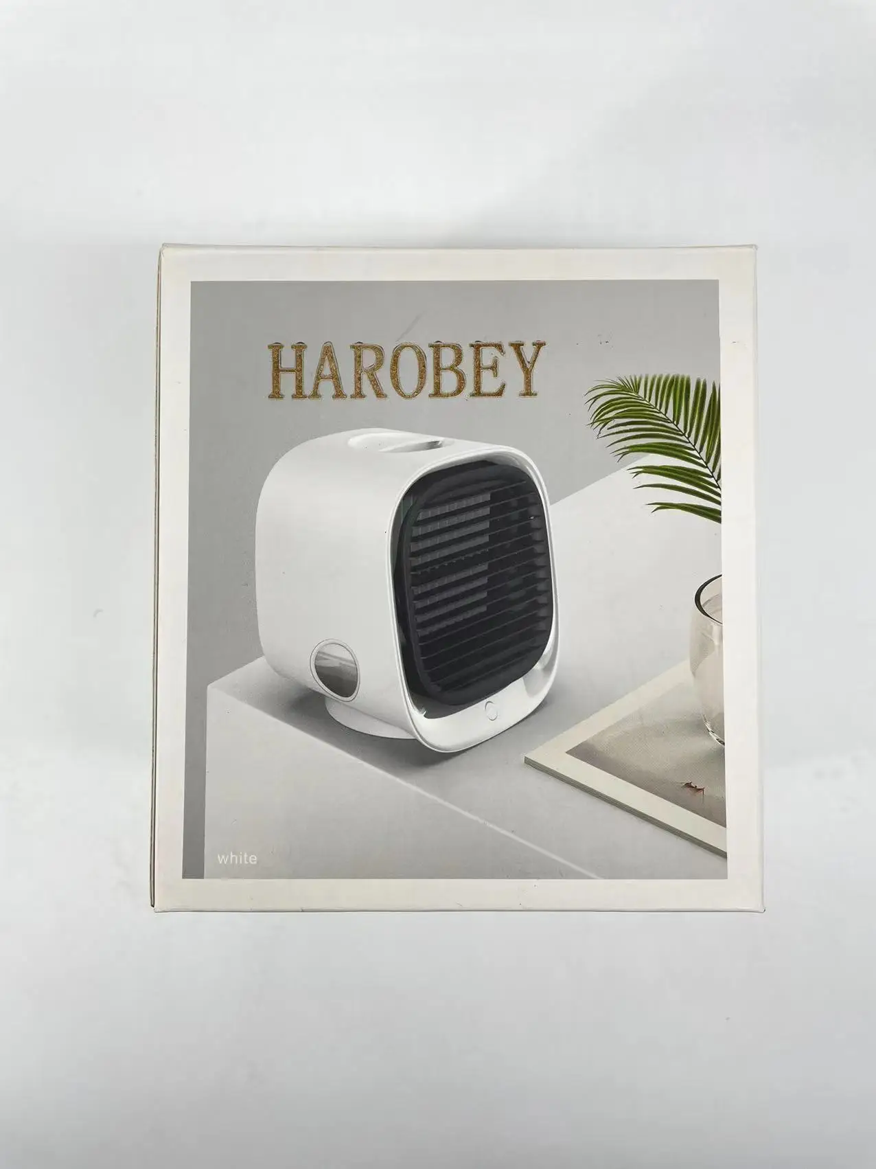 HAROBEY Air Cooler Water Circulation Cooling Fan Desktop 500ml Water Tank 3 Gears Wind Adjustable Wind Direction
HAROBEY Air Cooler Water Circulation Cooling Fan Desktop 500ml Water Tank 3 Gears Wind Adjustable Wind Direction