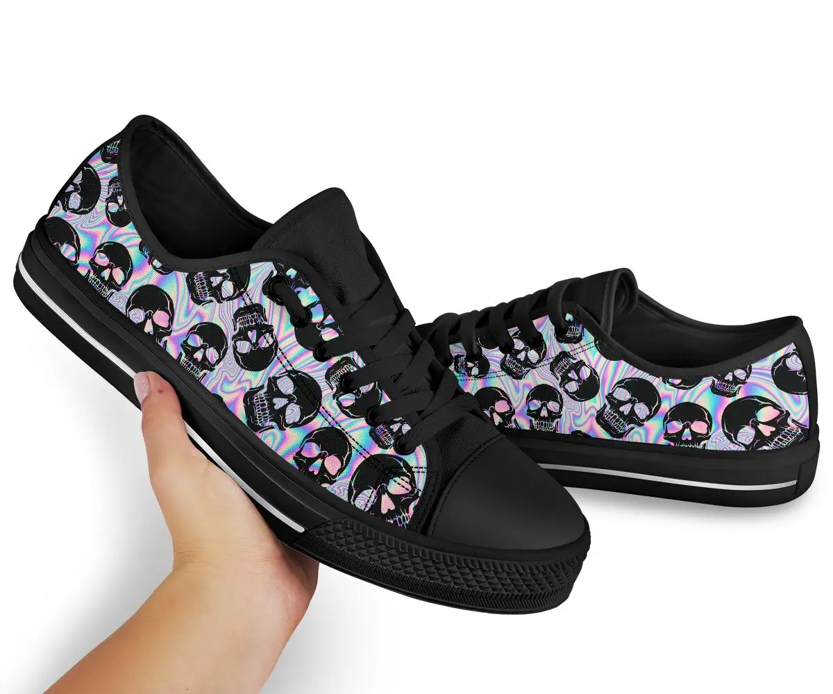 ELVISWORDS Fashion Sugar Skull Casual Canvas Shoes Black Eagle Hot Low Top Lightweight Breathable 3D Print Men Women Sneakers
ELVISWORDS Fashion Sugar Skull Casual Canvas Shoes Black Eagle Hot Low Top Lightweight Breathable 3D Print Men Women Sneakers