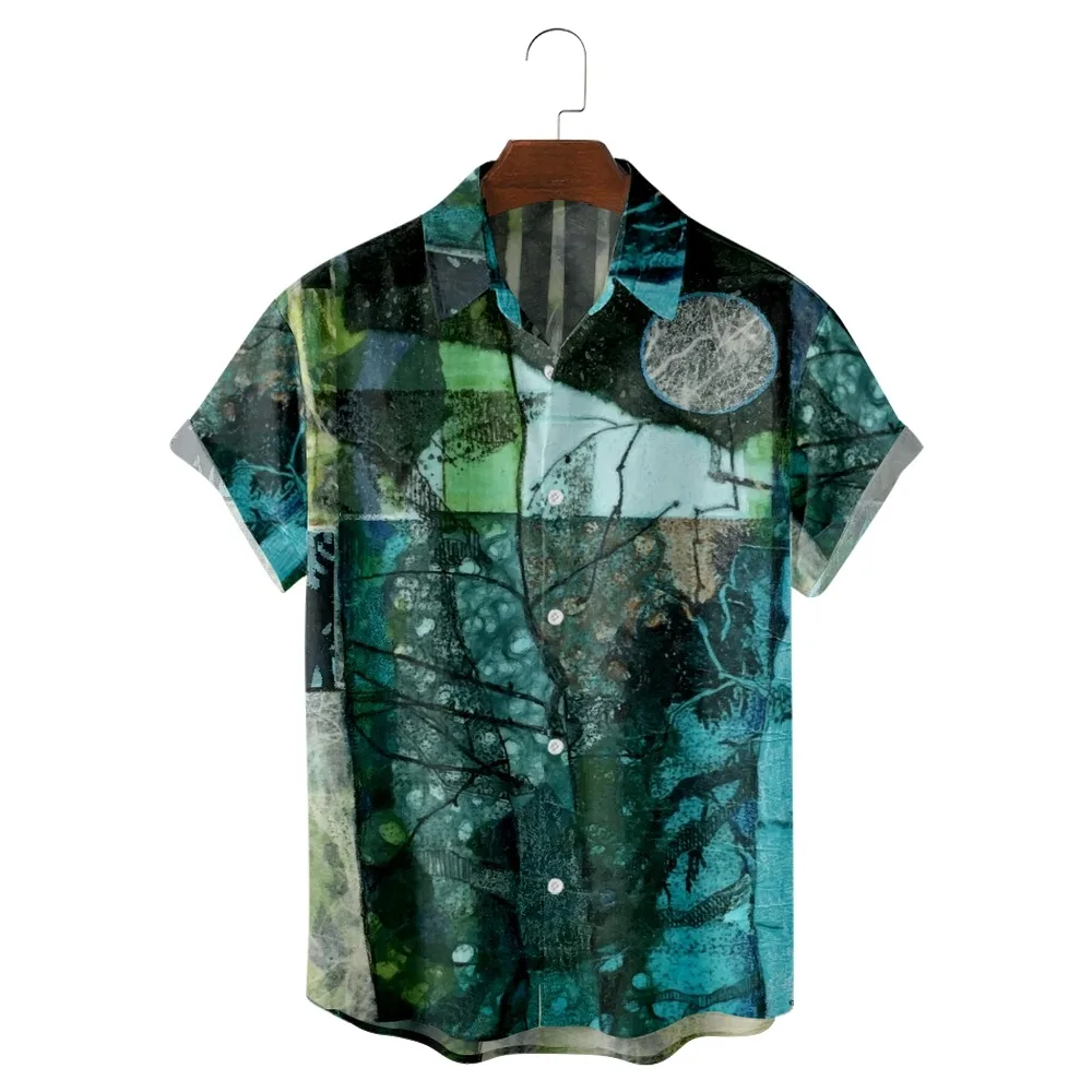 2022 Night Forest Grid Print Shirt, Fashion Casual Psychedelic Hawaiian Beach Style, Summer Shirts for Men and Women
2022 Night Forest Grid Print Shirt, Fashion Casual Psychedelic Hawaiian Beach Style, Summer Shirts for Men and Women
