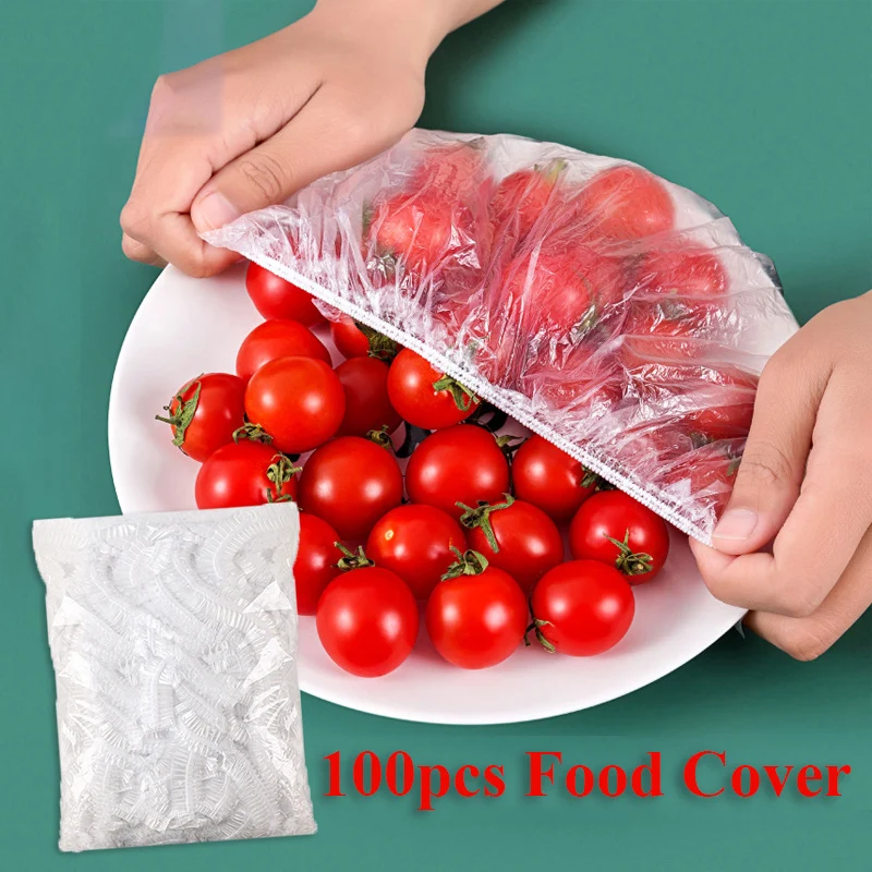 100pcs Disposable Food Cover Kithchen Refrigerator Fruit Food Plastic Wrap Food Grade Food Lids Kitchen Fresh Keeping Saver Bag
100pcs Disposable Food Cover Kithchen Refrigerator Fruit Food Plastic Wrap Food Grade Food Lids Kitchen Fresh Keeping Saver Bag