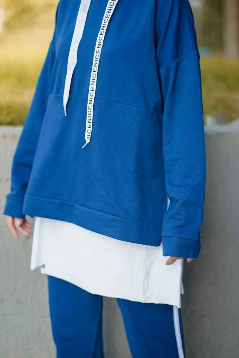 Новый модный двойной спортивный костюм с Боковым Разрезом и капюшоном, хиджаб, мусульманская Повседневная версия хиджаба, Стильный Африкан... 
Новый модный двойной спортивный костюм с Боковым Разрезом и капюшоном, хиджаб, мусульманская Повседневная версия хиджаба, Стильный Африкан...