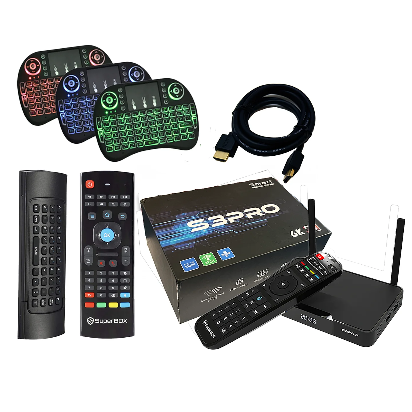 100% Superbox S3 Pro Двухдиапазонная Wi-Fi 2,4G Телефон с голосовым дистанционным управлением клавиатура с подсветкой Air Mouse купить 20 получить 5 бесплатно
100% Superbox S3 Pro Двухдиапазонная Wi-Fi 2,4G Телефон с голосовым дистанционным управлением клавиатура с подсветкой Air Mouse купить 20 получить 5 бесплатно