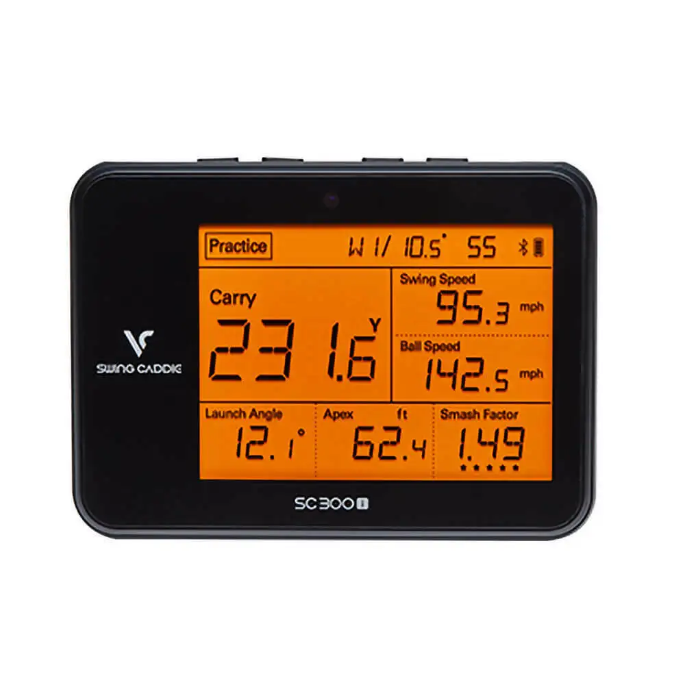 

AUTHENTIC 2021 Voice Caddie SC300i Caddie Launch Monitor Black