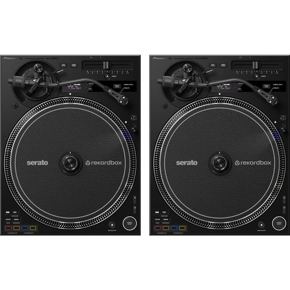 100% OFFICIAL Pioneer DJ PLX-CRSS12 Hybrid Direct Drive Turntable with DVS - Pair
100% OFFICIAL Pioneer DJ PLX-CRSS12 Hybrid Direct Drive Turntable with DVS - Pair