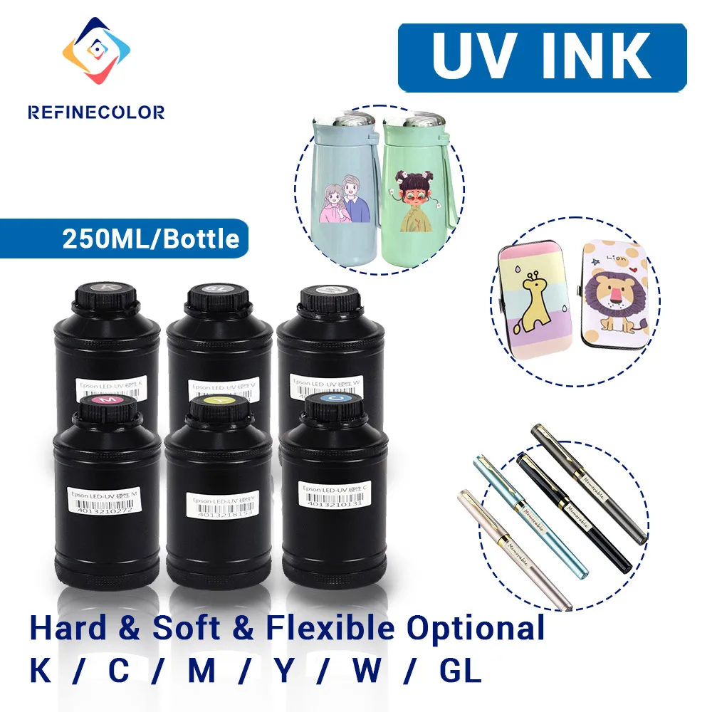 Чернила Refinecolor UV CMYK 250 мл для Epson XP600 TX800 XP-600 L800 L805 1390 1400 1410 1430 DX7 DX10 для УФ-принтера
Чернила Refinecolor UV CMYK 250 мл для Epson XP600 TX800 XP-600 L800 L805 1390 1400 1410 1430 DX7 DX10 для УФ-принтера