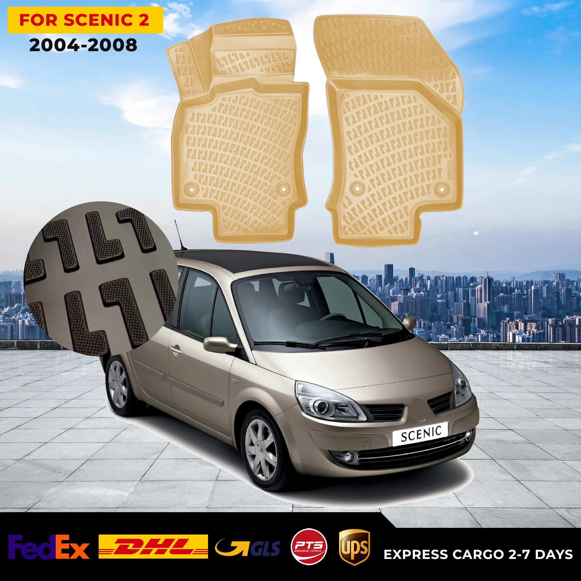Автомобильная 3D напольная подкладка для Renault Scenic 2 04-08, бежевая Водонепроницаемая специальная подкладка для ног, аксессуары, коврики, Нескол...
Автомобильная 3D напольная подкладка для Renault Scenic 2 04-08, бежевая Водонепроницаемая специальная подкладка для ног, аксессуары, коврики, Нескол...