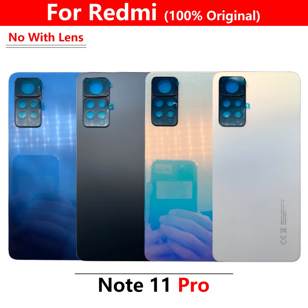 100% Original Back Glass Cover For Xiaomi Redmi Note 11 Pro 5G Back Door Replacement Battery Glass With Camera Frame
100% Original Back Glass Cover For Xiaomi Redmi Note 11 Pro 5G Back Door Replacement Battery Glass With Camera Frame