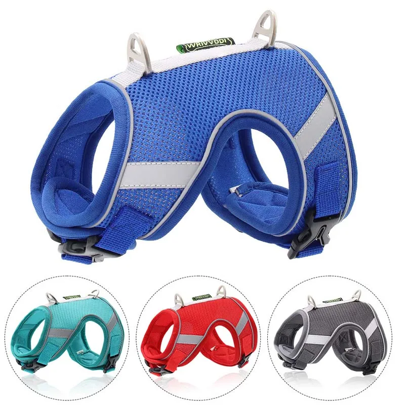 Small Dog Harness Breathable Mesh Cat Vest Chest Belt Adjustable Reflective Pet Leash Chihuahua Pomeranian Pug Walking Dog Leash
Small Dog Harness Breathable Mesh Cat Vest Chest Belt Adjustable Reflective Pet Leash Chihuahua Pomeranian Pug Walking Dog Leash