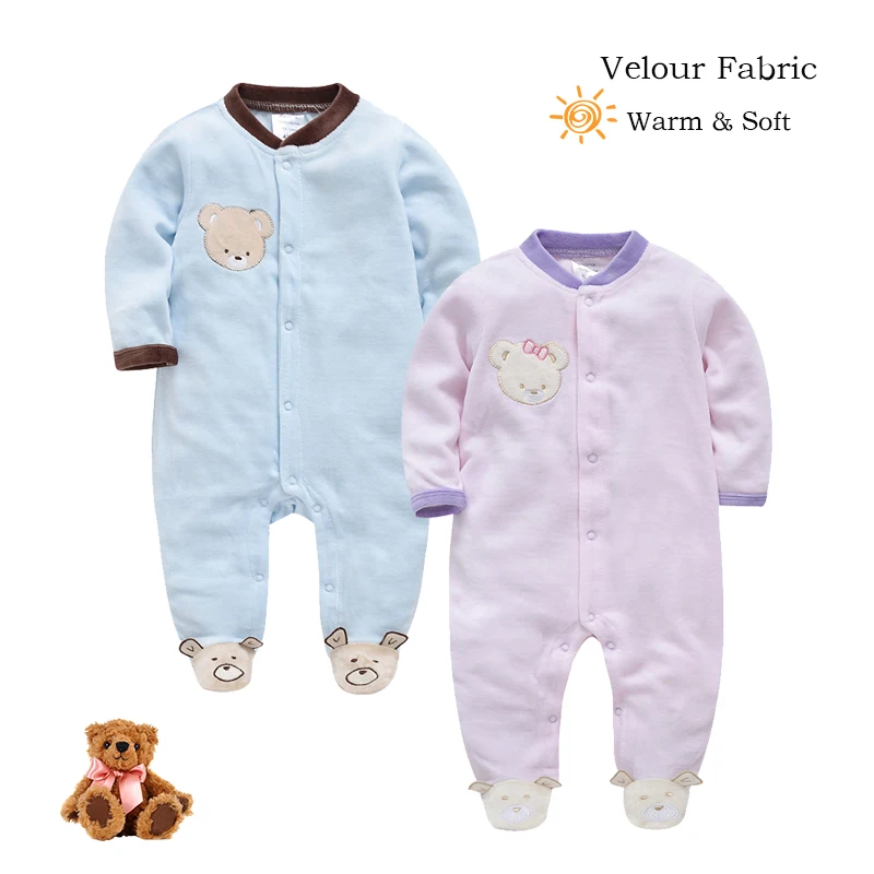 Kavkas Winter New Baby Clothing Boys Velour Warm Romper Sets Long Sleeve Jumpsuit Kids Playsuit Newborn Boys Free Shipping
Kavkas Winter New Baby Clothing Boys Velour Warm Romper Sets Long Sleeve Jumpsuit Kids Playsuit Newborn Boys Free Shipping