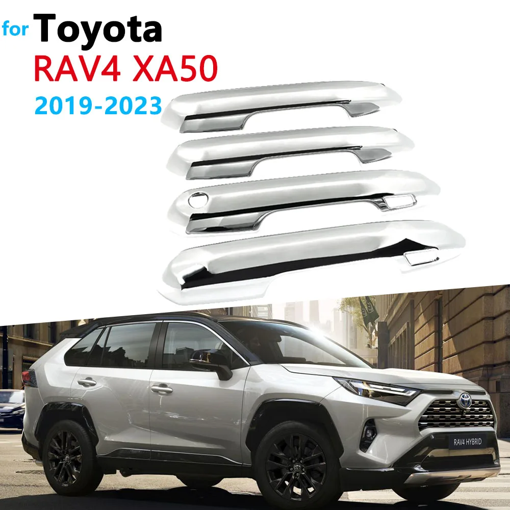 For Toyota RAV4 RAV 4 XA50 XA 50 Suzuki Across 2019~2023 Chrome Door Handle Cover Car Scratch Resistant Accessories Stickers
For Toyota RAV4 RAV 4 XA50 XA 50 Suzuki Across 2019~2023 Chrome Door Handle Cover Car Scratch Resistant Accessories Stickers
