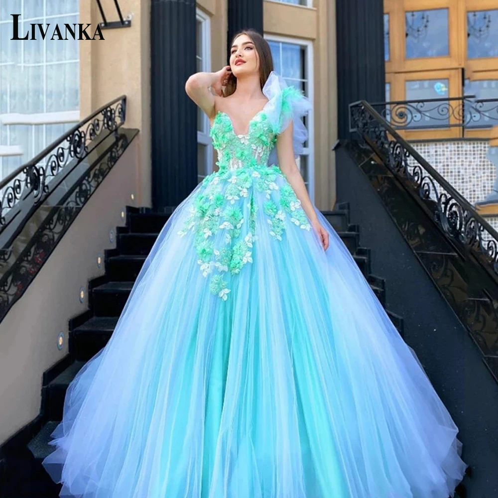 LIVANKA Beautiful Evening Prom Dresses Modern A-Line Sweetheart One-Shoulder Appliques Princess Personalised Abendkleider
LIVANKA Beautiful Evening Prom Dresses Modern A-Line Sweetheart One-Shoulder Appliques Princess Personalised Abendkleider
