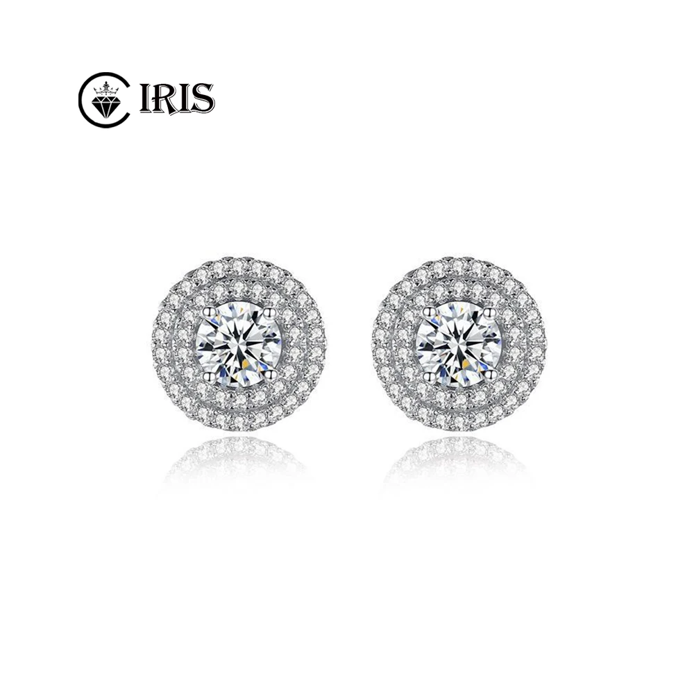 1 Carat D Color Round Moissanite Earrings Stud Square Earrings 100% S925 Silver Wedding Earrings Accessories Jewelry
1 Carat D Color Round Moissanite Earrings Stud Square Earrings 100% S925 Silver Wedding Earrings Accessories Jewelry