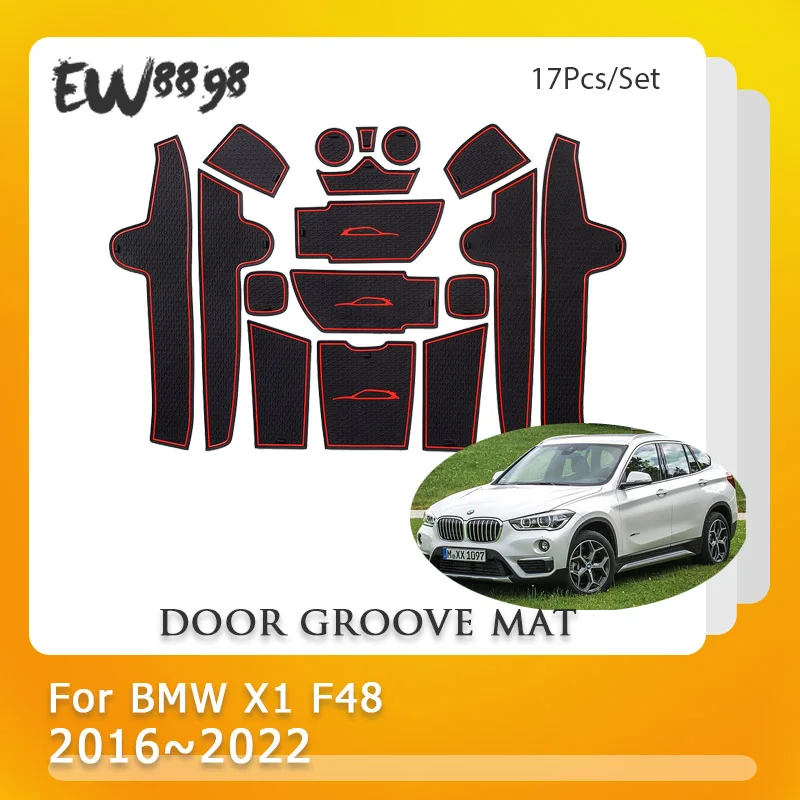 Прокладка для стакана со слотом для ворот для BMW X1 F48 2016 2017 2018 2019 2020 2021 резиновый противоскользящий коврик с пазами для двери автомобильный ак...
Прокладка для стакана со слотом для ворот для BMW X1 F48 2016 2017 2018 2019 2020 2021 резиновый противоскользящий коврик с пазами для двери автомобильный ак...