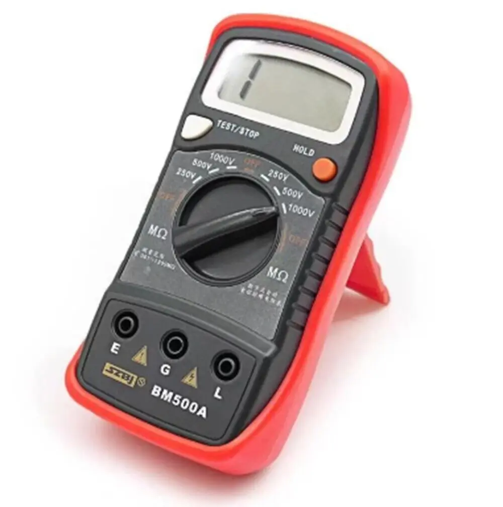 Digital Insulation Megger 1000V Auto Range Resistance Ohm Meter Tester Gauge With Measurement Range 0 ~ 2000Mω
Digital Insulation Megger 1000V Auto Range Resistance Ohm Meter Tester Gauge With Measurement Range 0 ~ 2000Mω