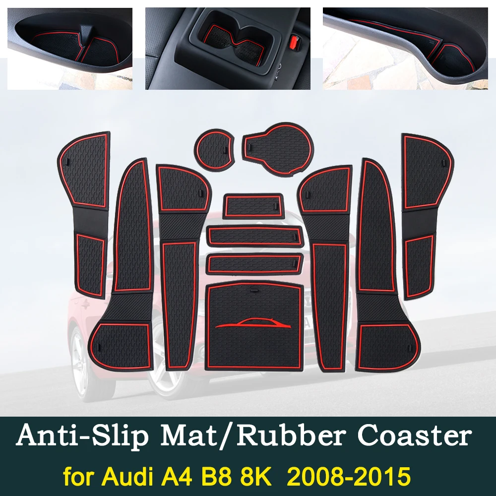 Anti-Slip Gate Mats Cup Groove Pads for Audi A4 B8 8K 2008 2009 2010 2012 2013 2014 2015 Hole Pad Car Styling Accessories Gadget
Anti-Slip Gate Mats Cup Groove Pads for Audi A4 B8 8K 2008 2009 2010 2012 2013 2014 2015 Hole Pad Car Styling Accessories Gadget
