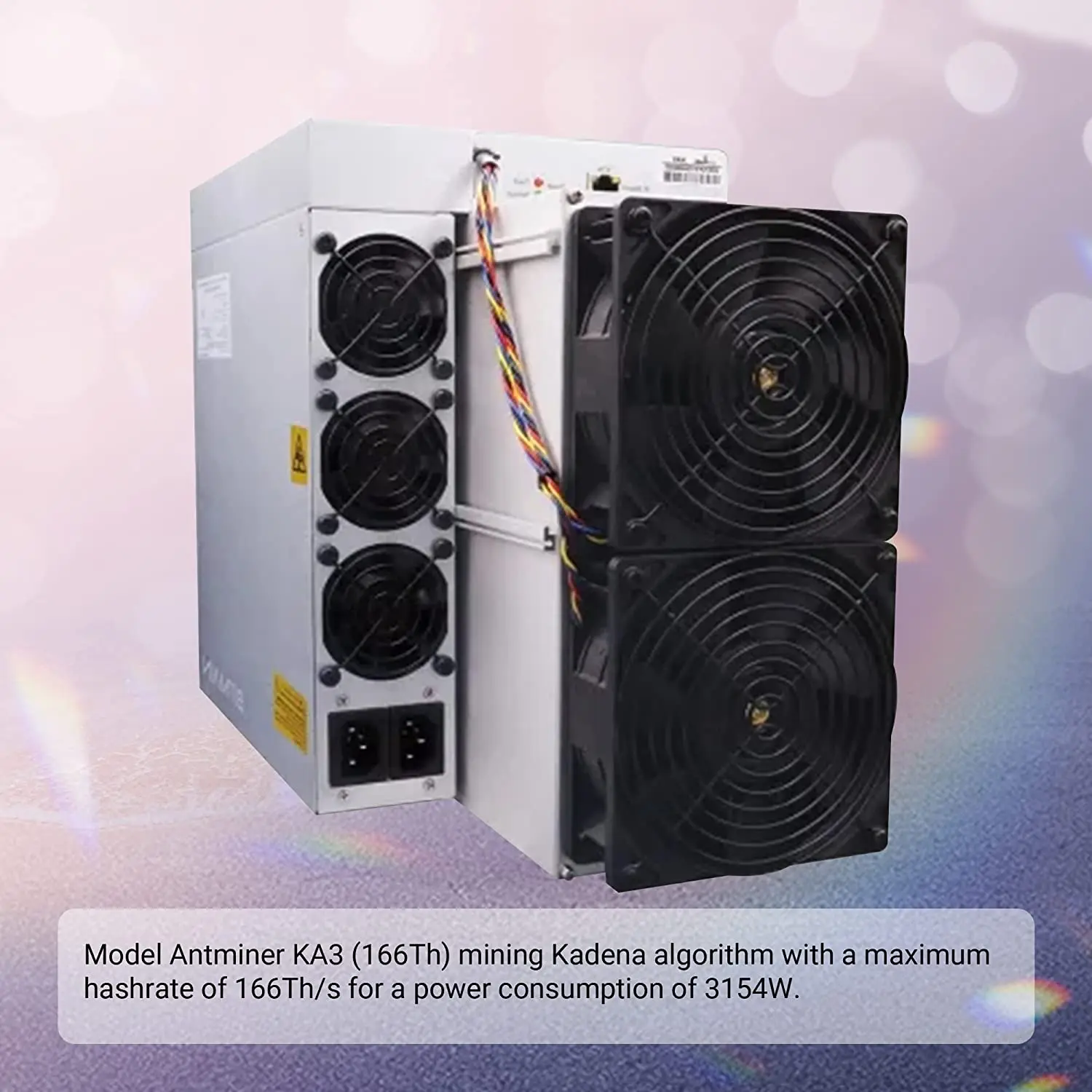 Купить 12 получить 6 бесплатно Antminer KA3 166Th/s Kadena Miner, KDA 3154W Asic Miner с блоком питания
Купить 12 получить 6 бесплатно Antminer KA3 166Th/s Kadena Miner, KDA 3154W Asic Miner с блоком питания